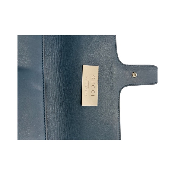 Gucci Teal Dollar Medium Shoulder Bag with interlocking G - Picture 12 of 13